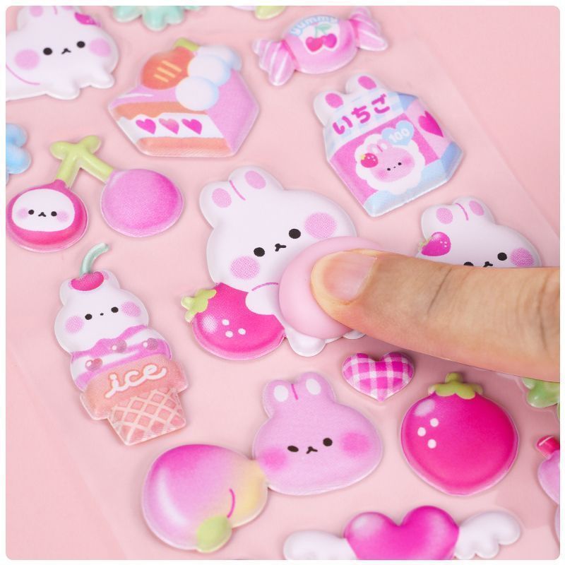 Craft Embellishment World - 1 лист, объемный кролик, 3D пузырьковые