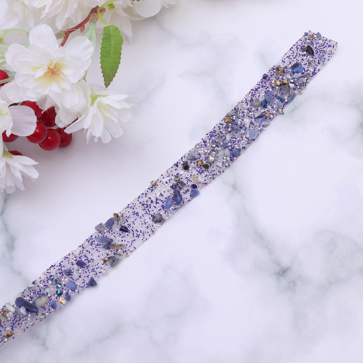 Красочная фиолетовая аппликаци – обзор и цена Sew On Rhinestone