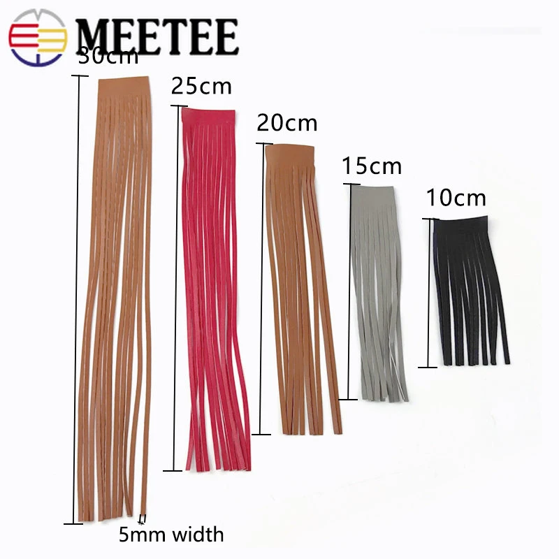 1 метр Meetee 10-30 см X 5 мм  – обзор и цена Beaded Trim Fringe