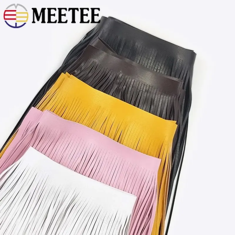 1 метр Meetee 10-30 см X 5 мм  – обзор и цена Beaded Trim Fringe